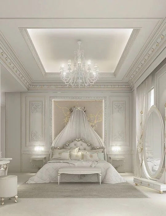 Fancy bedroom on sale